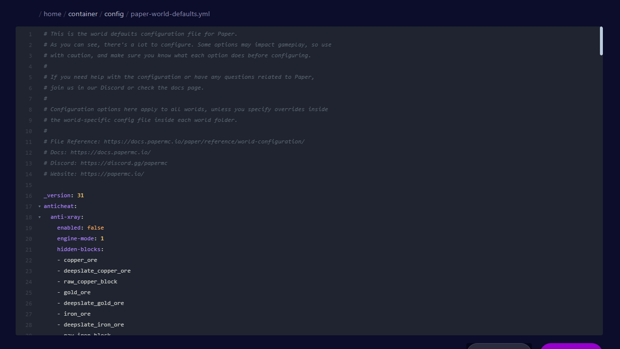 'paper-world-defaults' file open