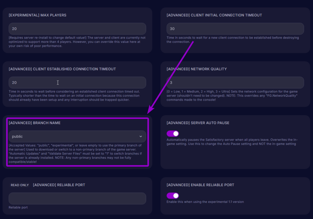 Cybrancee_Panel_ADVANCED_BRANCH_NAME_Satisfactory