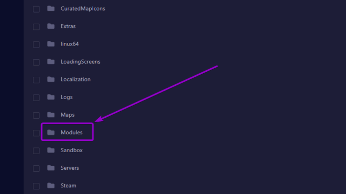 Cybrancee Panel Unturned Files Tab Modules Folder Outlined