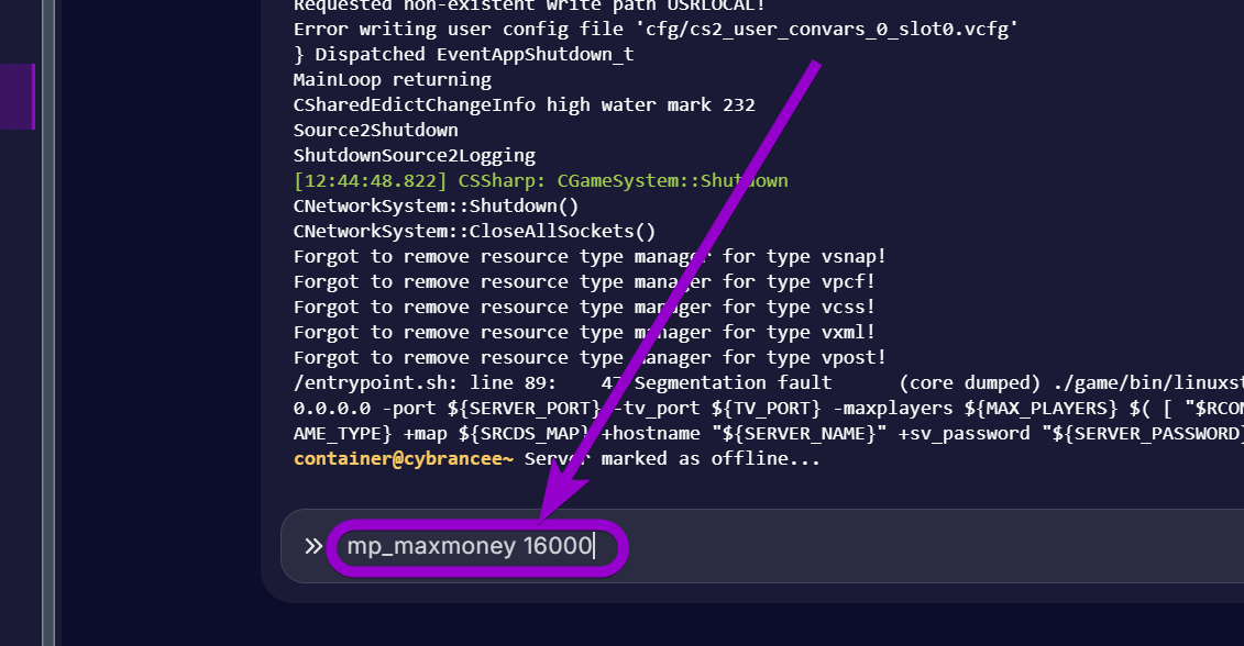 'mp_maxmoney ' outlined with arrow