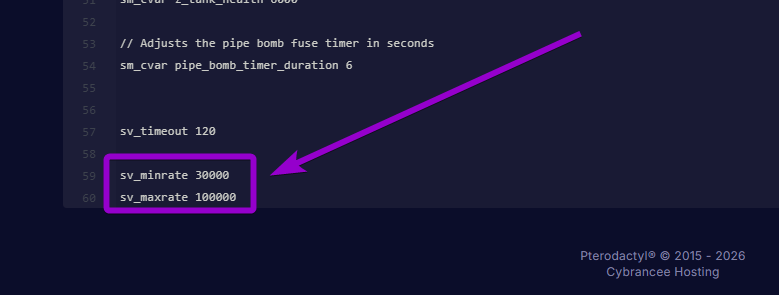 Adding the sv_timeout 120 command inside the Left 4 Dead 2 server configuration file