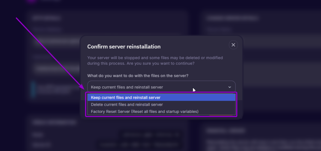 Cybrancee_Options_Re-Install
