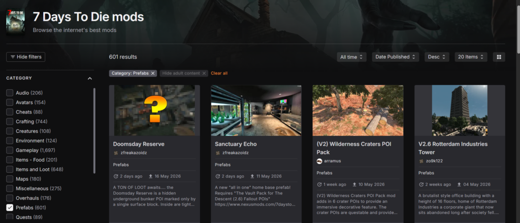 Prefabs Download Website