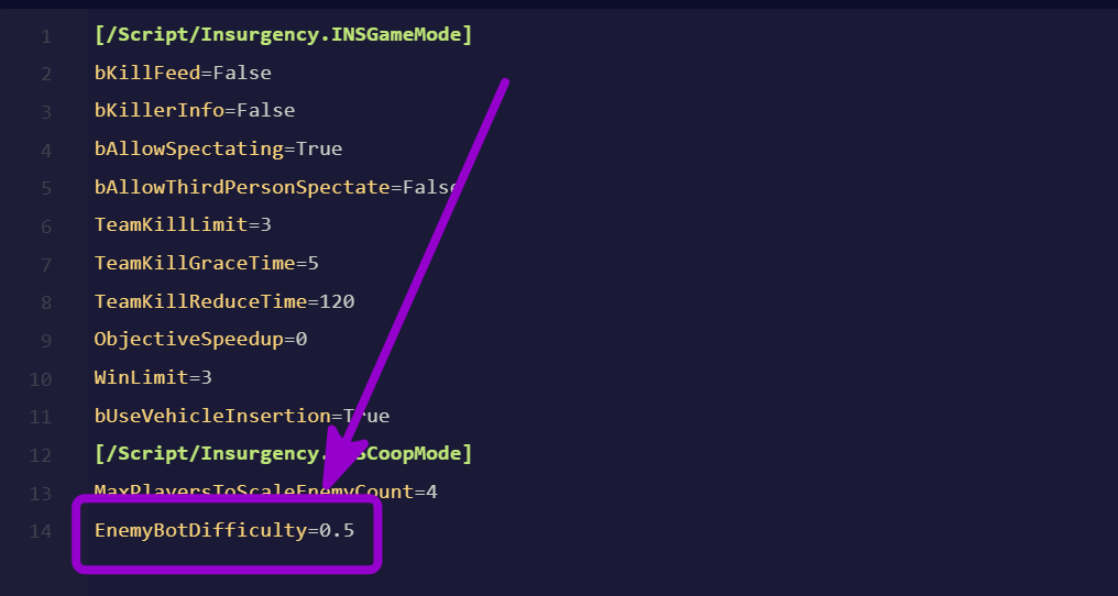 'EnemyBotDifficulty' outlined with arrow