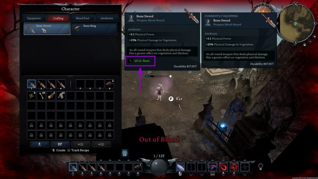 Vrising Verify RecipeCostModifier at 0.75