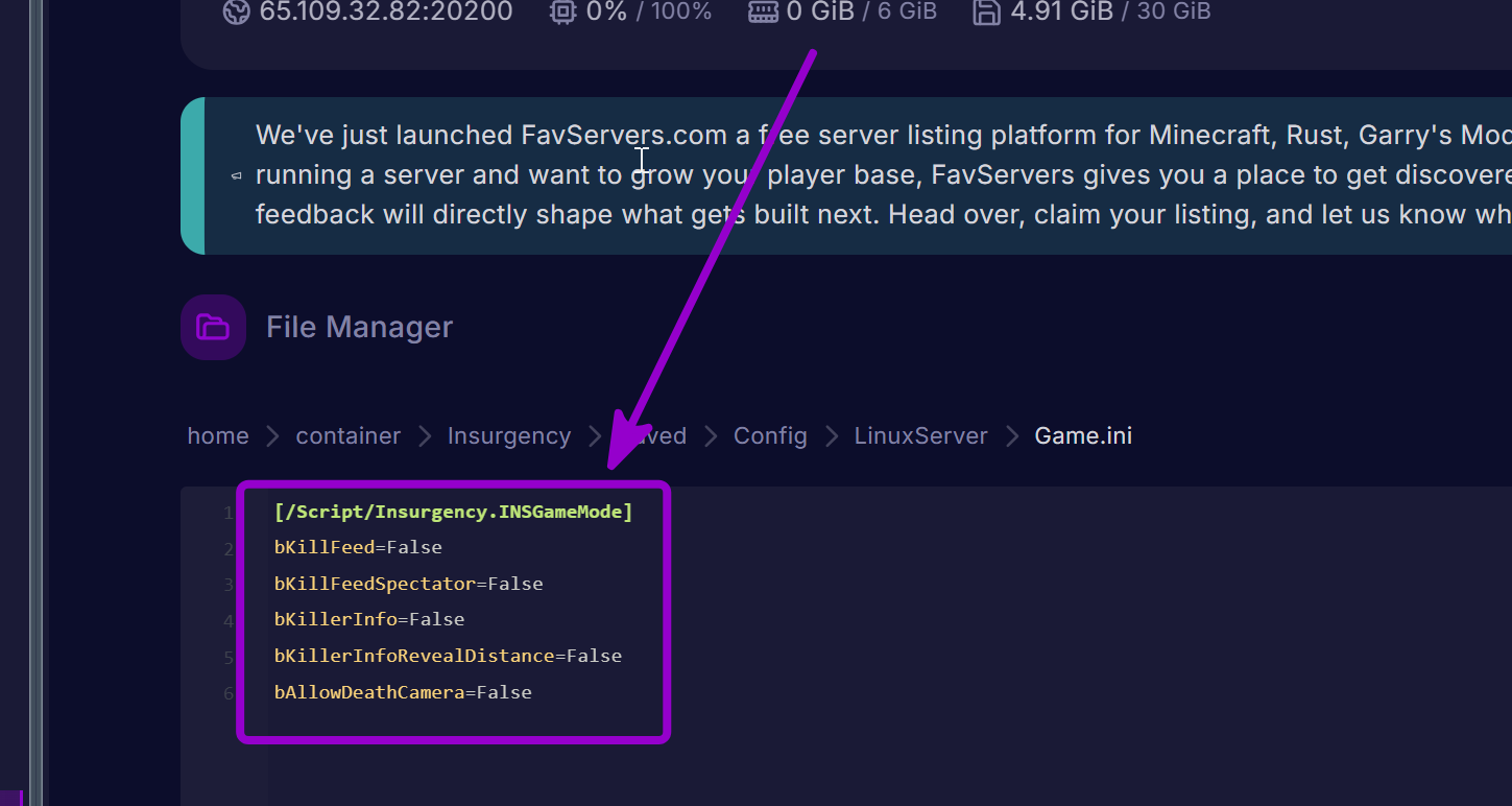 'HUD & Killfeed Variables' outlined with arrow