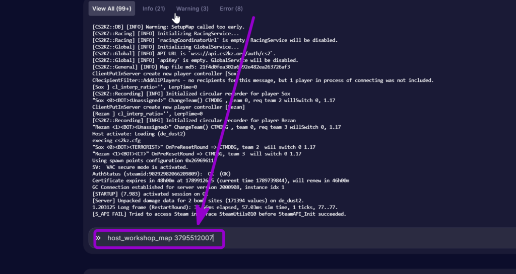 'host_workshop_map ID' outlined with arrow