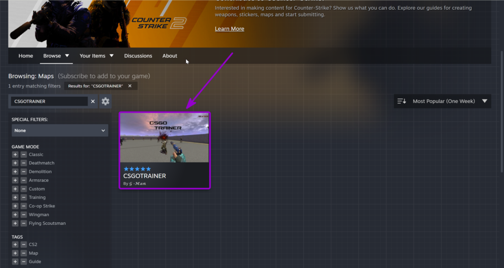 Search CSGOTRAINER