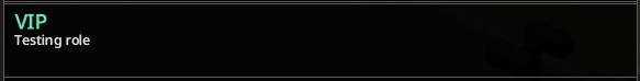 Project Zomboid - Example of the new custom role created
