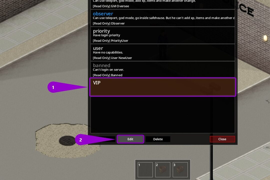 Project Zomboid - Steps to edit the new custom role