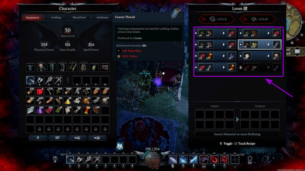 Vrising Recipe Cost
